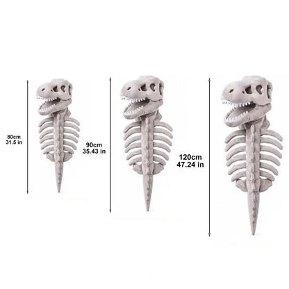 Dog Dinosaur Skeleton Costume – Soft Halloween Hoodie for Dogs & Cats